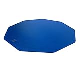 Floortex Cleartex 9Mat UltiMat - Colchoneta para Silla, Color Azul Cobalto 39 in. X 38 in.