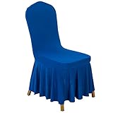 JK Home Funda elástica para silla para reuniones, banquetes, fiestas, color azul rey