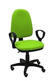 La Silla de Claudia - Silla Escritorio y Oficina Torino Color Verde Pistacho. Silla Oficina ergonómica con reposabrazos. Asiento y Respaldo...