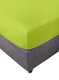 Miracle Home Ajustable Elástica - Sábana Bajera, Cama 150, Pistacho