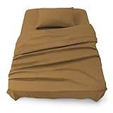 Blumtal Juego de Sábanas de Mircrofibra Premium - Set de 3 Piezas, Bajera Ajustable Cama 90 + Encimera 160x275 + 1 Funda de Almohada 50x80cm,...