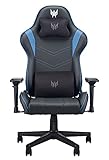 Acer Predator Silla Gaming - Silla Gamer Ergonomica, Con Ruedas, Reposabrazos Ajustables, Cojin Lumbar, Cuero Sintético, Para la Oficina y...