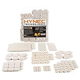 Hynec Premium Fieltro Adhesivo para Patas de Muebles – Set de 8 Tamaños Distintos – Fieltro Adhesivo Muebles, Fieltro Protector Suelo para...