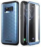 Clayco Carcasa para Galaxy S8 [Serie Hera] [Versión actualizada] – Carcasa Integral Resistente con Protector de Pantalla Integrado para...