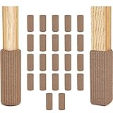 24 Piezas Calcetines para Patas de Silla y Mesa, Protector Patas Sillas con Almohadillas de Fieltro para Todas Las Formas Patas De Muebles,...