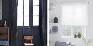 ¿Cuales cortinas se ven bien con una pared en tono Hueso?