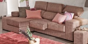 ¿Qué cortinas se ven bien con un sofá de color Rosado?